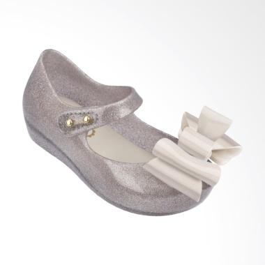 Mini Melissa Ultragirl Sweet III Sepatu Anak Perempuan - Light Silver