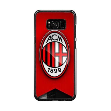 Guard Case Logo Ac Milan O1205 Cust ... or Samsung Galaxy S8 Plus
