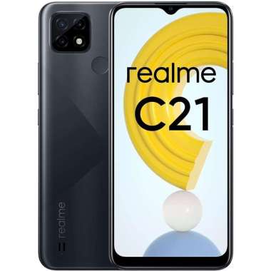 Realme C21 Ram 4 Rom 64 GB black