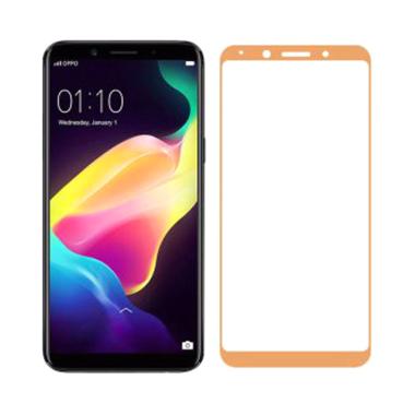 VR Tempered Glass Full Cover Oppo F ... Protector Oppo F5 - Gold