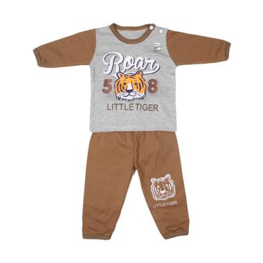 UAKA BABY UK-413143 Setelan Piyama Bayi - Coklat