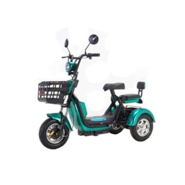 Uwinfly Romeo Sepeda Listrik Roda 3 Dengan Power Motor 600W dan Battery Kering 48V 20Ah Hijau