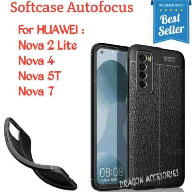 Autofocus Nova 7 5T 4 2 Lite Huawei Softcase Silikon Leather Case Kulit Shockproof Casing Silicone N