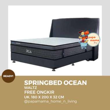 Ocean Spring Bed Tebal 32cm ukuran 180x200cm Tipe Ocean Waltz - Matras Only dan Fullset - Medan Pili