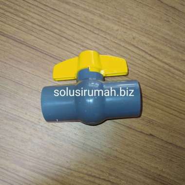 BALLVALVE 3/4 DRAT DALAM super BODY PVC ENGKOL STOP KRAN INCH