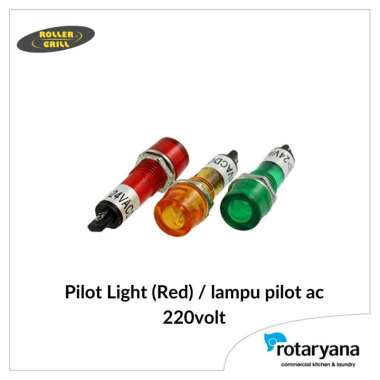 Pilot Light (Red) / lampu pilot ac 220volt #A08008
