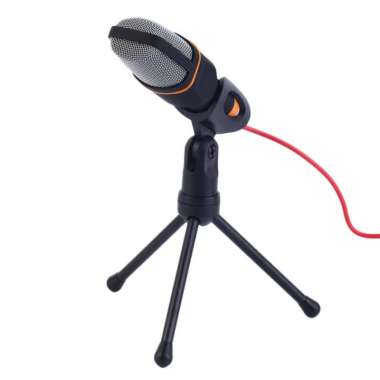 Mikrofon Kondenser Studio dengan Stand - SF-666 Hitam