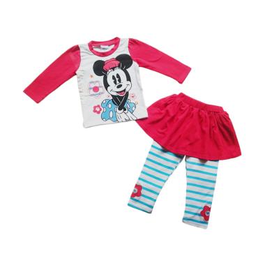 Disney Minnie 3in1 Setelan Anak Perempuan
