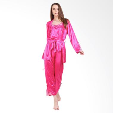 You've 999121 Kimono Shali Piyama Setelan Baju Tidur Wanita - Fanta