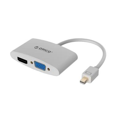 ORICO DMP-HV2 Mini DisplayPort to HDMI VGA Adapter - Putih