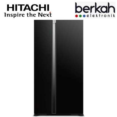 HITACHI KULKAS SIDE BY SIDE 595L - RS80PGD0GBK
