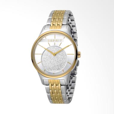 ESPRIT ES1L026M0065 Grace Analog Jam Tangan Wanita - Silver Gold