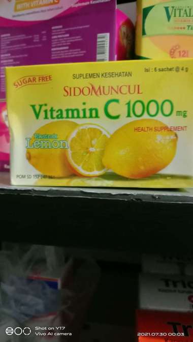 Daftar Harga Vitamin C 1000 Mg Sidomuncul Terbaru Agustus 21 Terupdate Blibli Daftar Harga Vitamin C 1000 Mg Sidomuncul Terbaru Agustus 21 Terupdate Blibli
