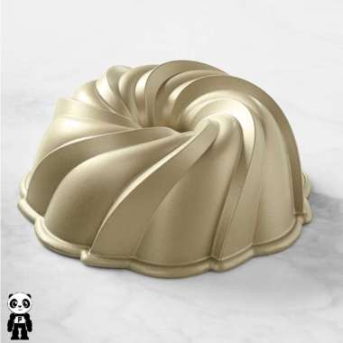 Nordic Ware Swirl Bundt Pan Williams Sonoma 10 Cup Loyang Kue