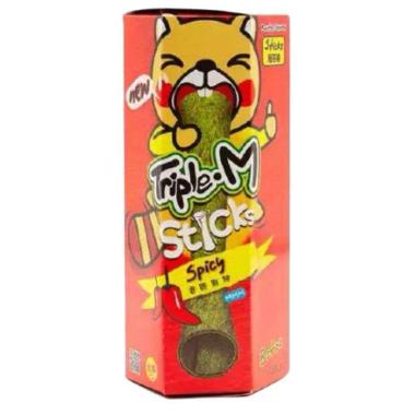 Triple M Seaweed Stick Spicy Sach 3Gr