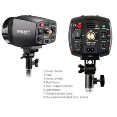 LAMPU STUDIO FOTO TWINLIGHT STAR
