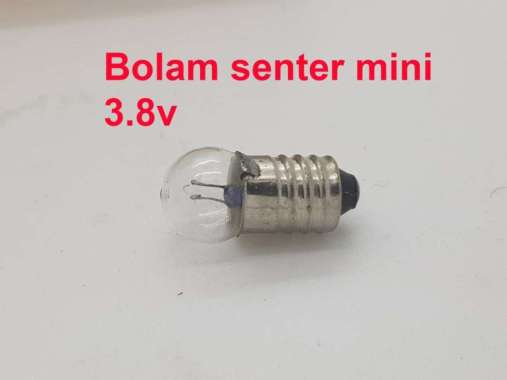 Lampu Bohlam Senter Mini 3.8 Volt merk RAPID