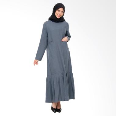Rauza Rauza Karina Dress Muslim - Abu-abu