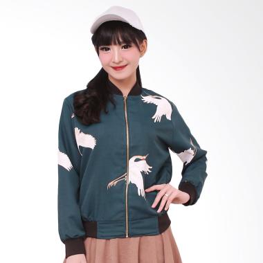 LEMONE SWE100033 Tumblr Jaket Bomber Wanita