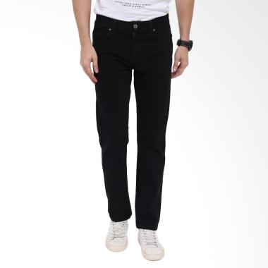 Edwin London Slim Fit Celana Jeans Pria - Black [Medium]