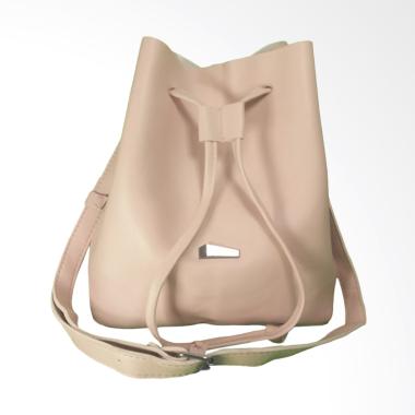 KarnaKamu Tali Serut Simple Sling Bag Wanita - Pink