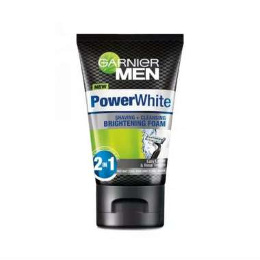 GARNIER MEN POWER WHITE SHAVING FOAM [100 ML]