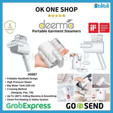 DEERMA HS007 Portable garment Steamer / Setrika Uap Portable HS-007