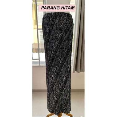 SHIYAN ROK PLISKET TERMURAH Allsize Batik Bawahan Kebaya Rok Jumbo Real Picture PARANG HITAM PLISKET