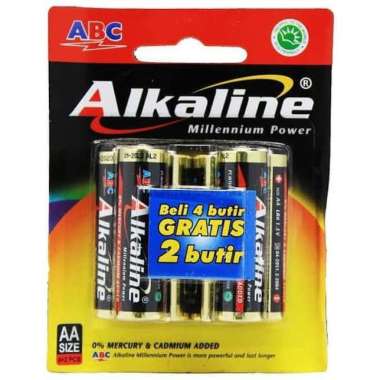 BATERAI ALKALINE A2 ISI 6