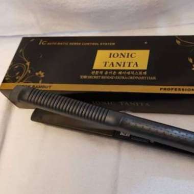 CATOK Alat Pelurus Rambut Varian Ionic Tanita CURLY (9299)