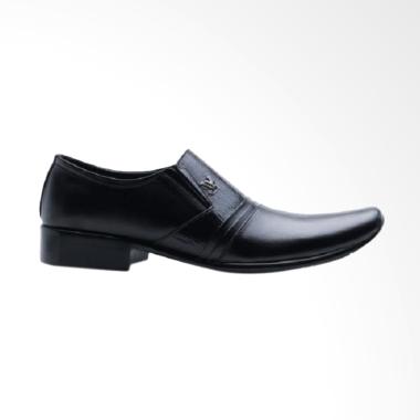 Handmade Pantofel Sepatu Formal Pria - Hitam [073HT]