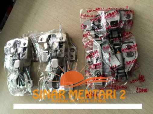 Engsel Knokers Lurus Soft Closing