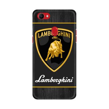 Flazzstore Lamborghini Logo X3235 Premium Custom Casing for Oppo F7