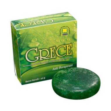 Grece Body Crystal - Grece Nasa Original - Penghilang Bau Badan - Penghilang Bau Ketiak - Sabun Penc