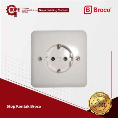 STOP KONTAK BROCO (SINGLE) TANAM