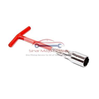 Kunci Pembuka Busi Mobil Universal Ukuran 21 mm Original - Kunci Busi Fleksibel