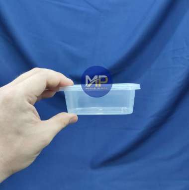 Thinwall Food Container Kotak 200ml / Cup Plastik Puding 200ml -25pcs