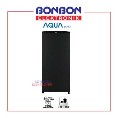 AQUA Freezer AQF-S4(DS) 4 Rak Asi / Es Batu AQFS4DS Kulkas 1 Pintu