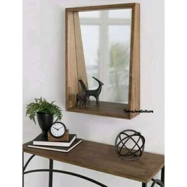 TwinsJ wallniture. Vanity mirror. Kaca cermin. Cermin bingkai. Cermin rias.