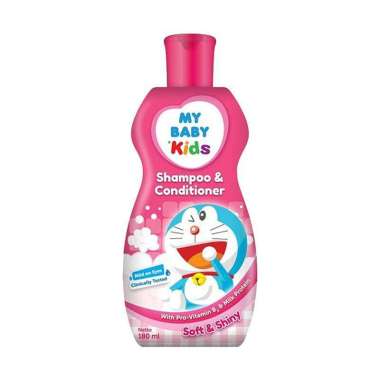 MY BABY Kids Soft&Shiny Shampoo & Conditioner [180 mL]
