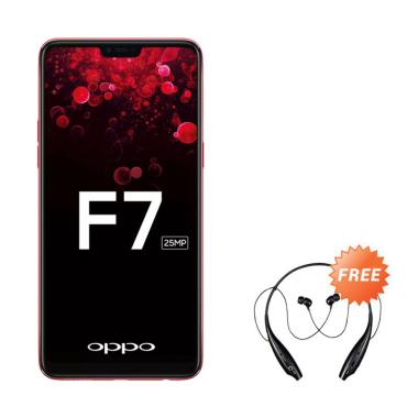 Oppo F7 Pro Smartphone + Free Headset Bluetooth