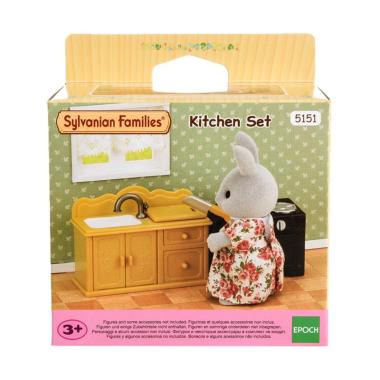 sylvanian families classic kitchen set