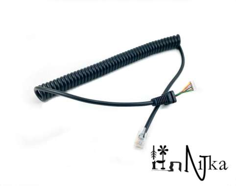 Kabel Mic Rig Yaesu Kabel Mic MH-48A6J FT-2900 FT-2800 FT-7800R FT-8800R FT-8900R FT-7900R FT-7100M1