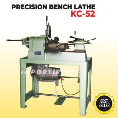 Mesin Bubut Turret Besi Logam Precision Bench Lathe Metal Working Importir - KC52