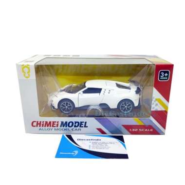 Miniatur / Replika Bugatti Centodieci Skala 1:32 Putih