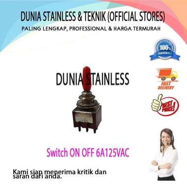 Switch ON OFF 6A 125V AC