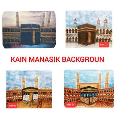 KAIN BACKGROUND MANASIK / KAIN KABAH MH 01