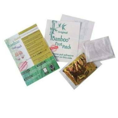 Original bamboo foot patch gold premium
