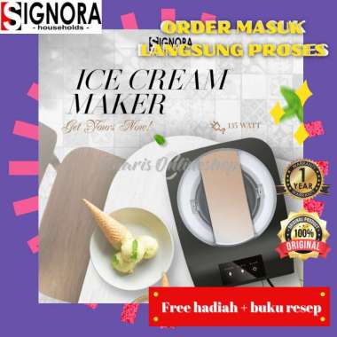 SIGNORA Ice Cream Maker Mesin Pembuat Es Krim [AGEN RESMI JAKARTA]