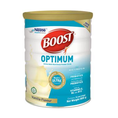 Nestle Boost Optimum Susu Bubuk Vanila [800 g/ Kaleng]